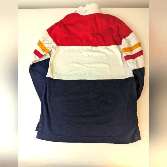 Hanna Andersson Colorblock Polo Shirt / 10 - Picture 3 of 4